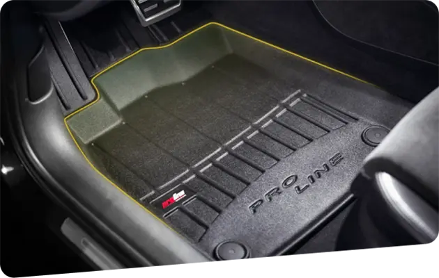 Mallikohtainen auton matto