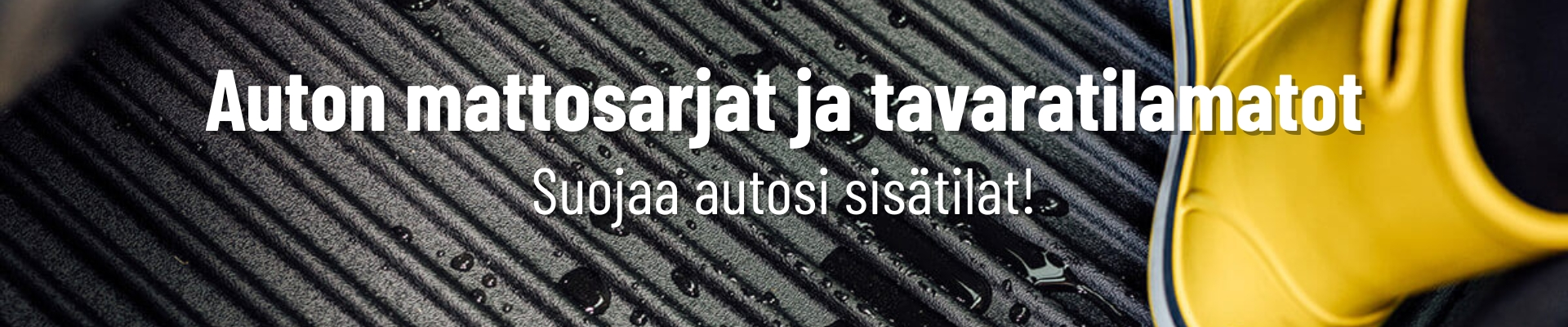 Auton mattosarjat ja tavaratilamatot