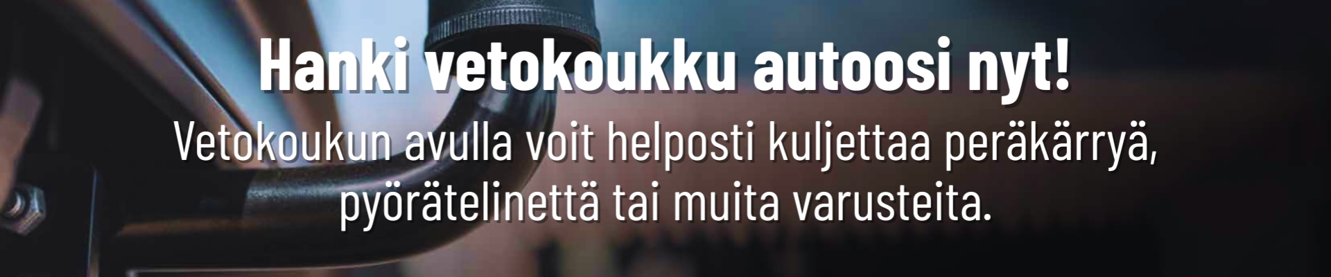 Auton vetokoukku