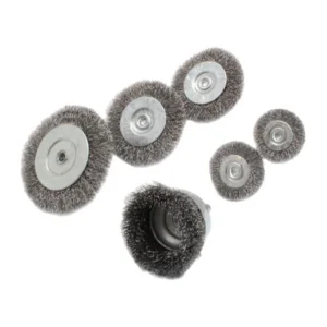 Teräsharjasarja 6mm 37-75mm (6-osainen)