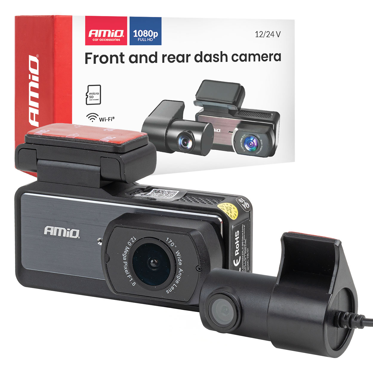 Autokamera peruutuskameralla 1K WLAN 256 GB Full HD Autokamera peruutuskameralla 1K WLAN 256 GB Full HD