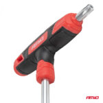 8-osainen Torx-avainsarja T-kahvalla