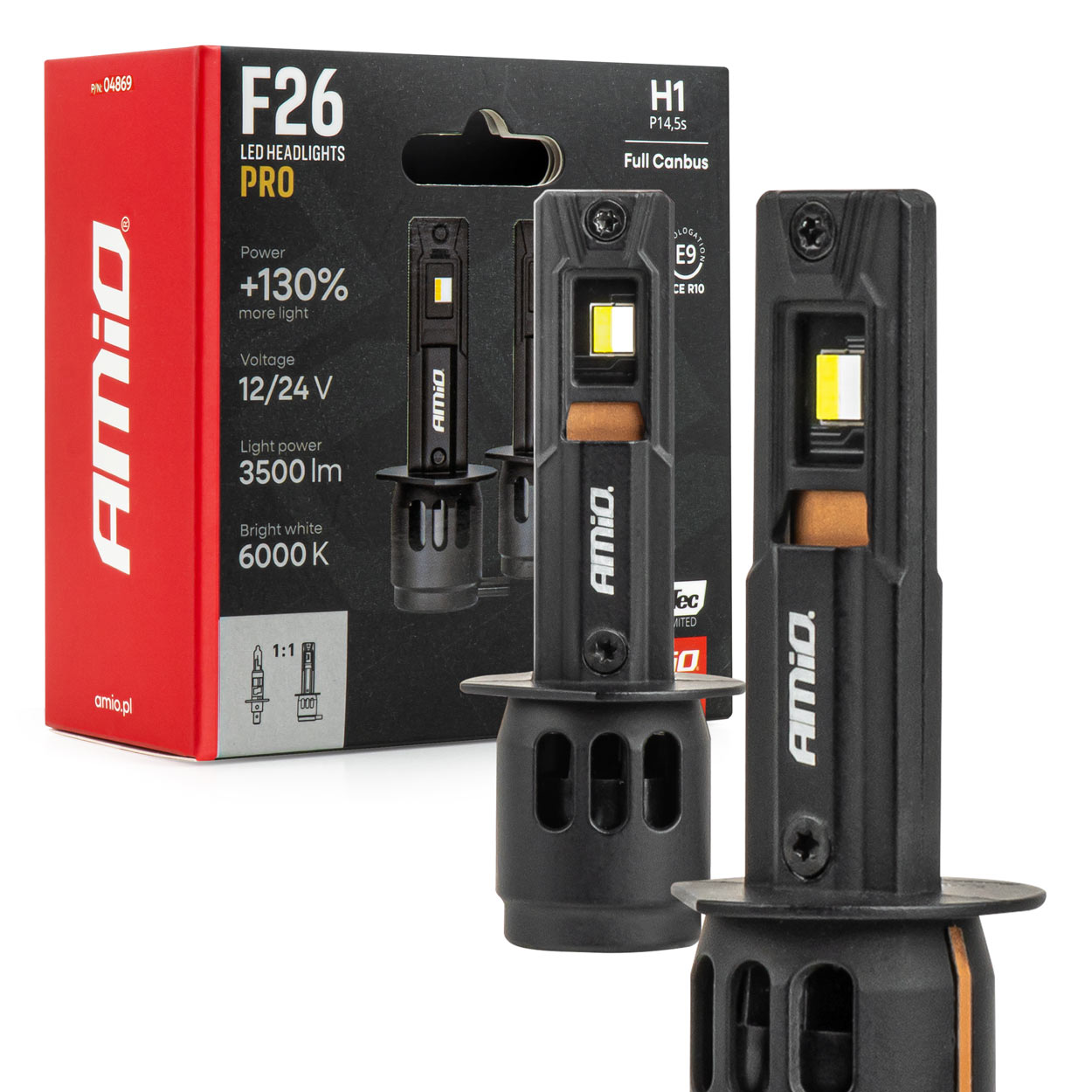 LED-ajovalot F26 PRO LumiTec LIMITED +130% DUO FULL CANBUS H1 12V 24V LED-ajovalot F26 PRO LumiTec LIMITED +130% DUO FULL CANBUS H1 12V 24V