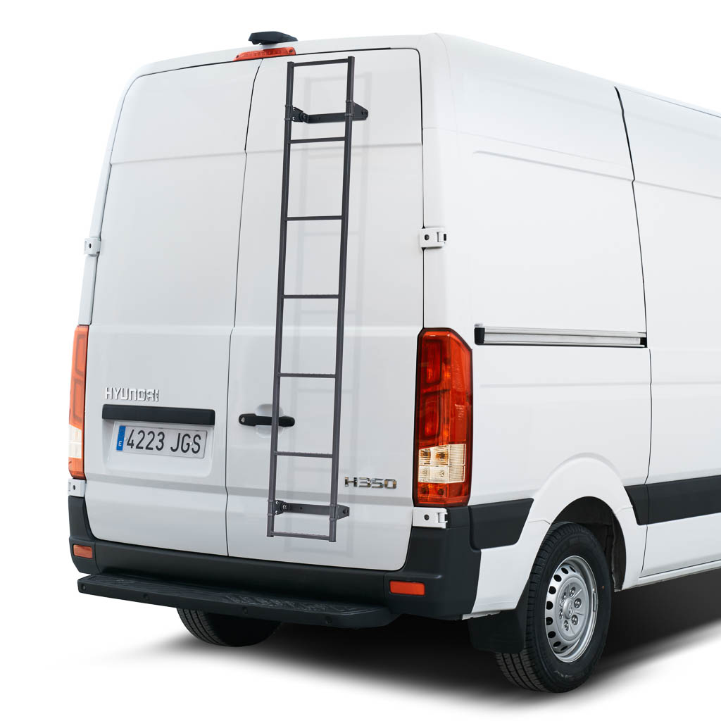 94106x_Cruz_fixed20ladder_POC_anglerear_F11_white_004.jpg CRUZ EF150 takaoven tikkaat pakettiautoon - 150 cm