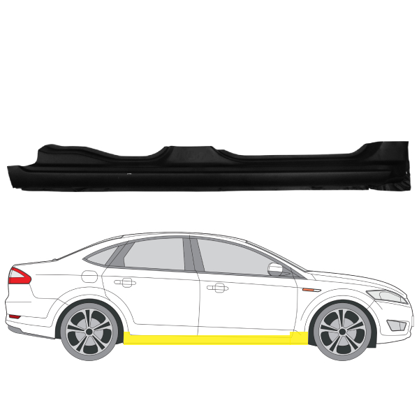 321942 Helmapelti oikea Ford MONDEO IV Sedan (BA7) 2007–2015
