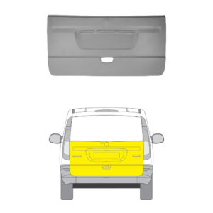 Takaoven / takaluukun korjauspelti Mercedes-Benz VITO Bussi (W639) 2003–2014