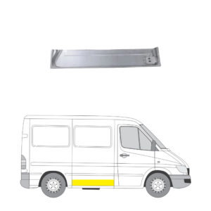 Liukuoven sisäosan/pohjan korjauspelti oikea Mercedes-Benz SPRINTER 2-t Umpikori (B901, B902) 1995–2006