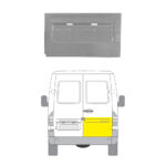 Takaoven alaosan korjauspelti oikea Mercedes-Benz SPRINTER 2-t Umpikori (B901, B902) 1995–2006