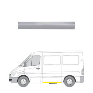 Sivupaneelin korjauspelti vasen Mercedes-Benz Sprinter 1995–2006