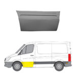 Etuoven alaosan korjauspelti vasen Mercedes-Benz SPRINTER 3-t Bussi (B906) 2006–2018