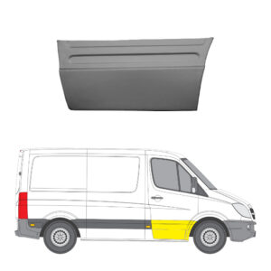 Etuoven alaosan korjauspelti oikea Mercedes-Benz SPRINTER 3-t Bussi (B906) 2006–2018