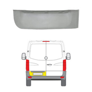 Takaoven alaosan korjauspelti vasen Mercedes-Benz SPRINTER 3-t Bussi (B906) 2006–2018