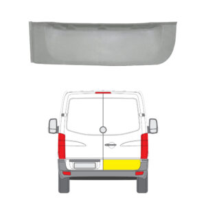 Takaoven alaosan korjauspelti oikea Mercedes-Benz SPRINTER 3-t Bussi (B906) 2006–2018