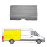 Takasivupaneelin korjauspelti oikea Mercedes-Benz Sprinter 2006–2018