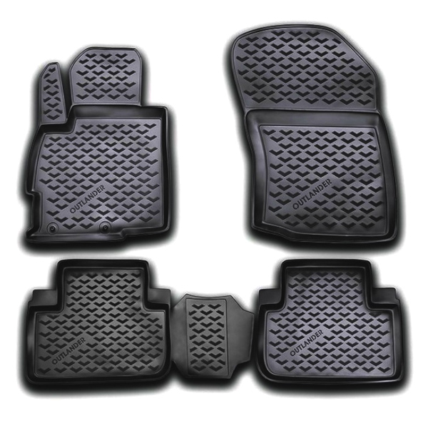 Sisätilamattosarja Mitsubishi Outlander III 2010-2022 (Ei Hybrid malleihin) Sisätilamattosarja Mitsubishi Outlander III 2010-2022 (Ei Hybrid malleihin)