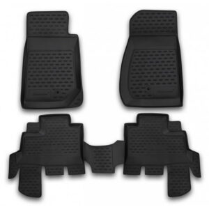 Sisätilamattosarja Jeep Wrangler III (JK) 2006-2025 (4 ovisiin)