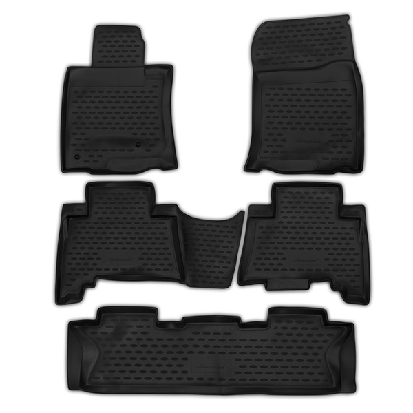 Sisätilamattosarja Toyota Land Cruiser (J15) 09-2013 (7 istuinta) 2011-2025 Sisätilamattosarja Toyota Land Cruiser (J15) 09-2013 (7 istuinta) 2011-2025