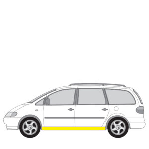 Helmapelti vasen Volkswagen SHARAN (7M8, 7M9, 7M6) 1995–2010