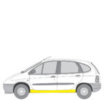 Helmapelti vasen Renault MEGANE I (BA0/1_) 1995–1999