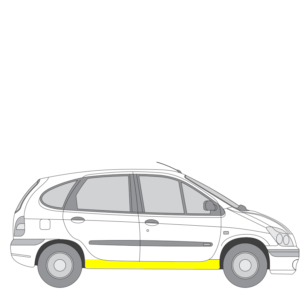 P67723-2 Helmapelti oikea Renault MEGANE I (BA0/1_) 1995–1999