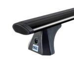 CRUZ Airo Dark T128 – kiinnitysjalan ja profiilin yksityiskohta