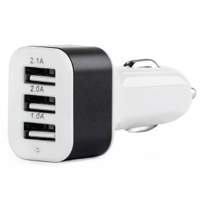 Phone charger 3xUSB white PCH-03