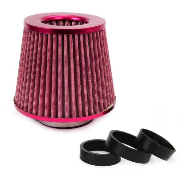 Car Air Conical Filter red