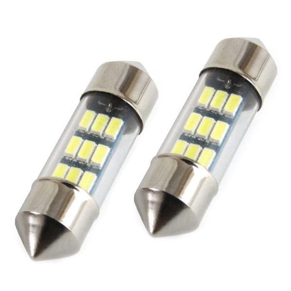 LED STANDARD 3014 9SMD Festoon C5W C10W C3W 31mm White 12V