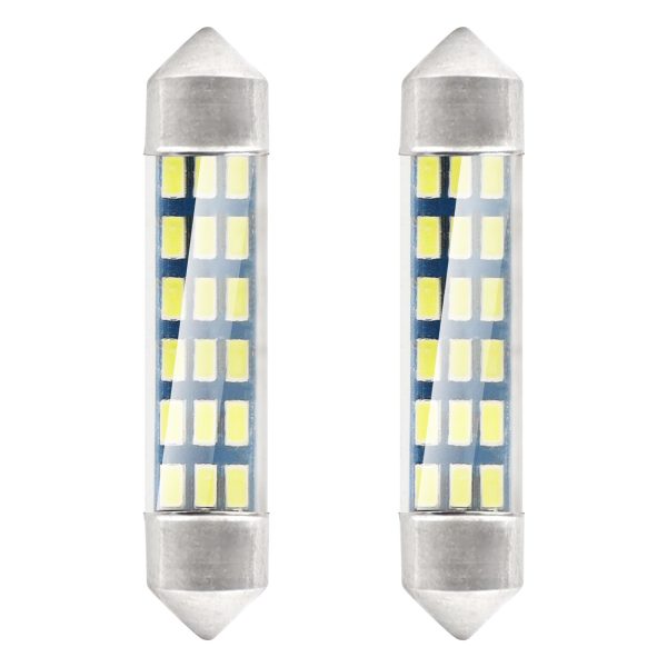 LED STANDARD 3014 18SMD Festoon C5W C10W C3W 41mm White 12V