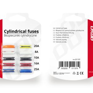 Cylindric fuse 10 pcs blister