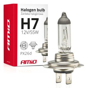 Halogen bulb H7 12V 55W UV filter (E8)