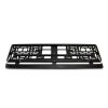 License Plate Frame - BLACK flexible