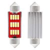 LED CANBUS 4014 12SMD Festoon C5W C10W C3W 41mm White 12V/24V