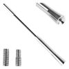 Car Antenna Aluminium mast 20 cm 5/6mm adaptor ANTM05