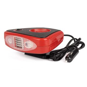 Heater-defroster-fan with light 12V