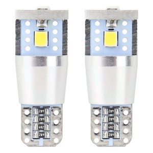 LED CANBUS 3SMD 2835 T10e (W5W)  ALU White 12V/24V