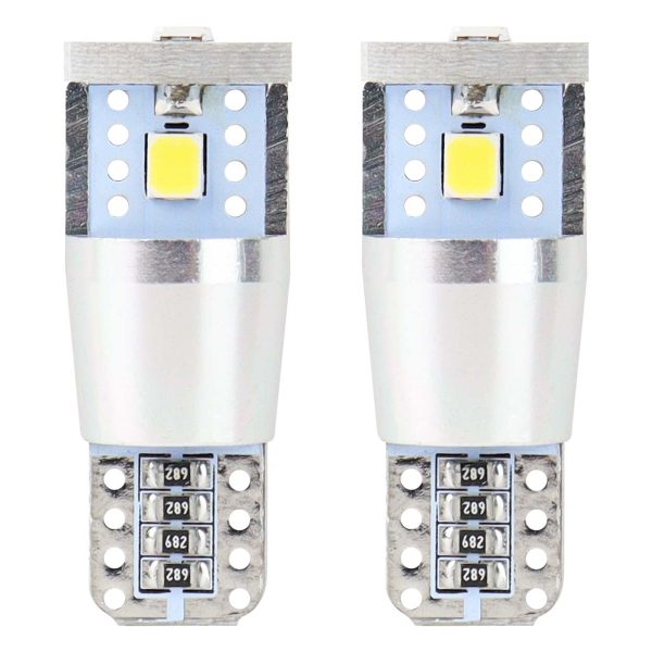 LED CANBUS 3SMD 2835 T10e (W5W) ALU White 12V/24V