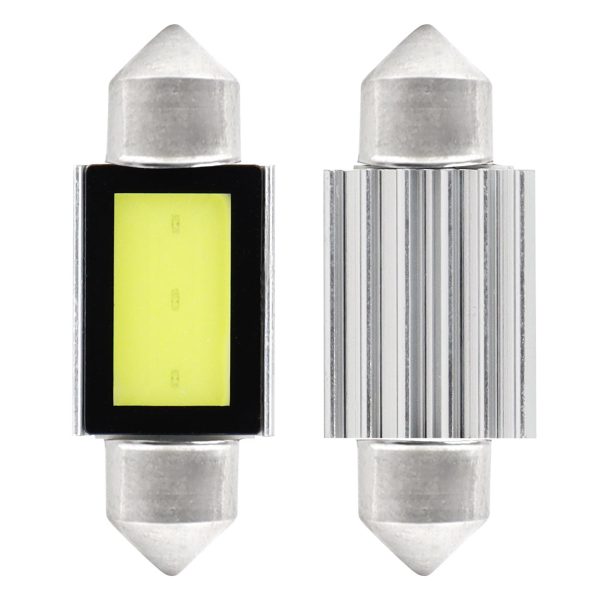 LED CANBUS COB3 Festoon C5W C10W C3W 36mm White 12V