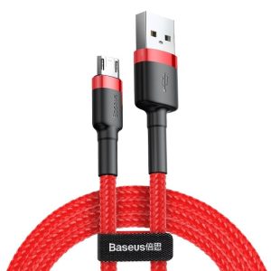 USB to micro USB cable Baseus Cafule 1.5A 2m red