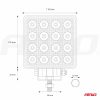 Working lamp AWL10 16LED FLOOD 9-36V