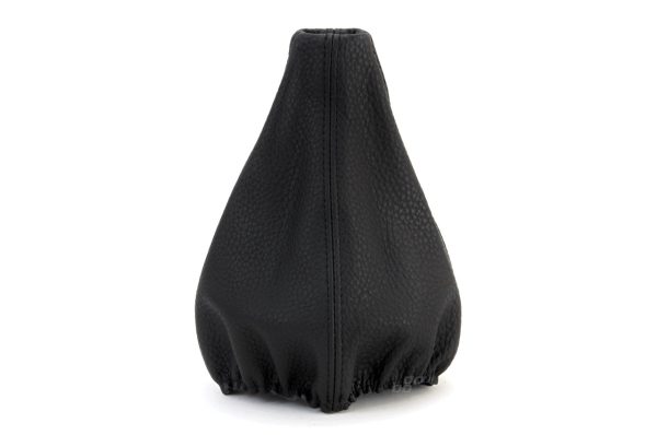 Gear lever cover- leather black yarn