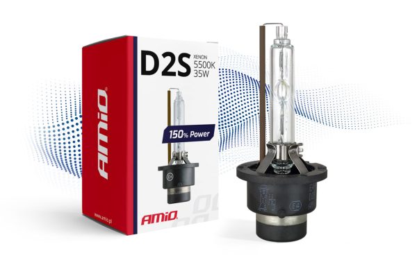 Xenon bulb D2S 5500K AMiO 150% POWER