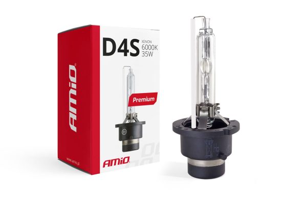 Xenon bulb D4S 6000K AMiO PREMIUM