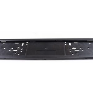 Steel license plate frame Black Matt LPF 003 AMIO-02067