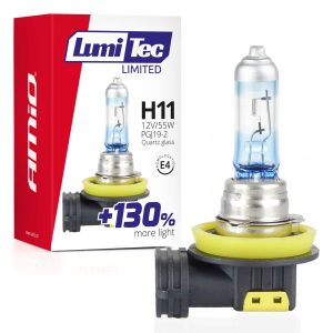 Halogen bulb H11 12V 55W LumiTec LIMITED +130%