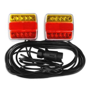 Magnetic trailer lamp set