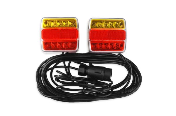 Magnetic trailer lamp set