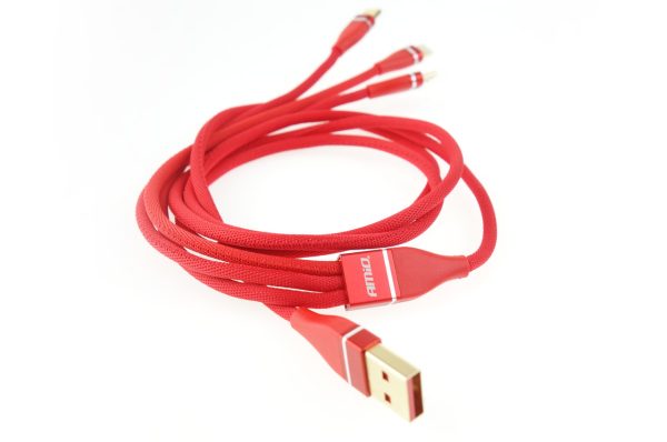 micro USB 1.2m 3.1A AMiO UC-7