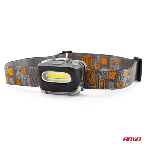 LED COB Headlamp 3xAAA 150Flux IPX3