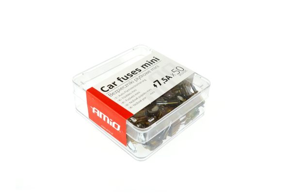 Car blade fuses mini box 50 pcs 7